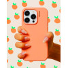 Nudient Base Case - Θήκη Σιλικόνης Apple iPhone 15 Pro Max - Peach Orange (00-020-0086-0104)