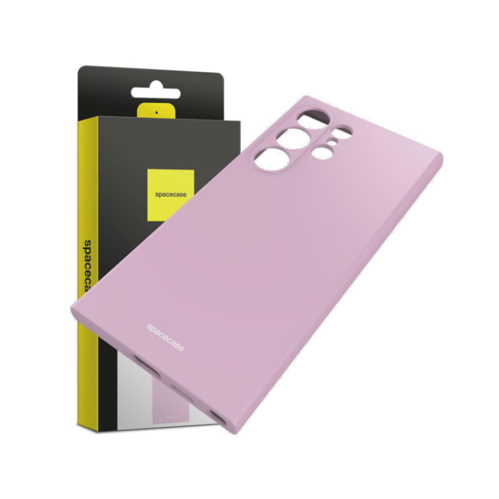 Θήκη Σιλικόνης - Samsung Galaxy S24 Ultra - Spacecase Silicone Case - Lilac (5905719106652)