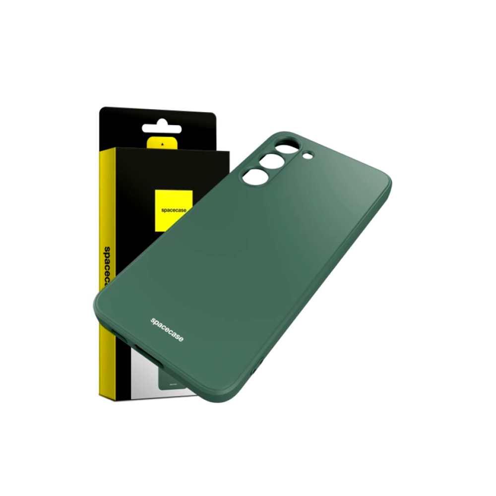 Spacecase Silicone Case - Θήκη Σιλικόνης Samsung Galaxy S23 Plus - Dark Green (5905123475092)