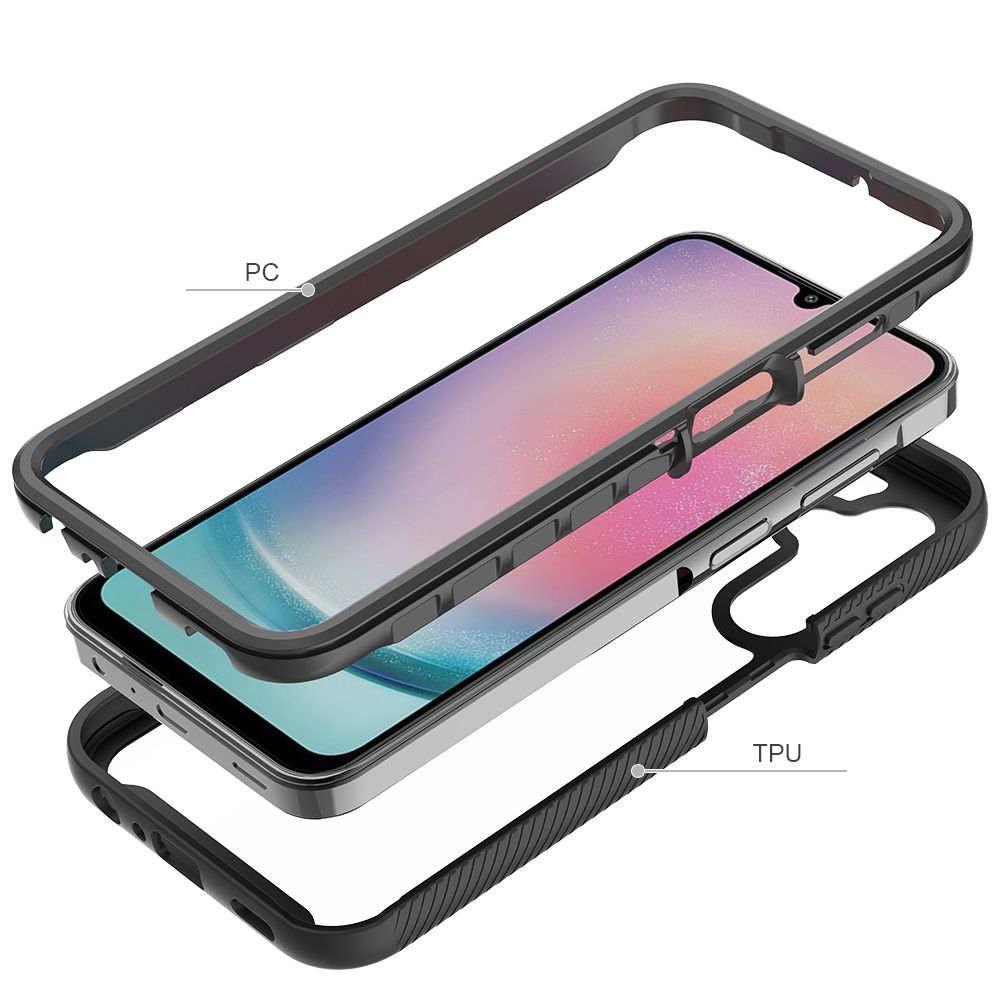 Tech-Protect Θήκη Defense360 - Samsung Galaxy A25 - Black (5906203690305)