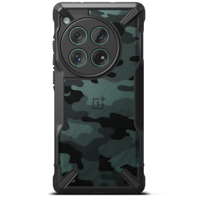 Σκληρή Θήκη - OnePlus 12 - Ringke Fusion X - Camo Black (8809961785030)