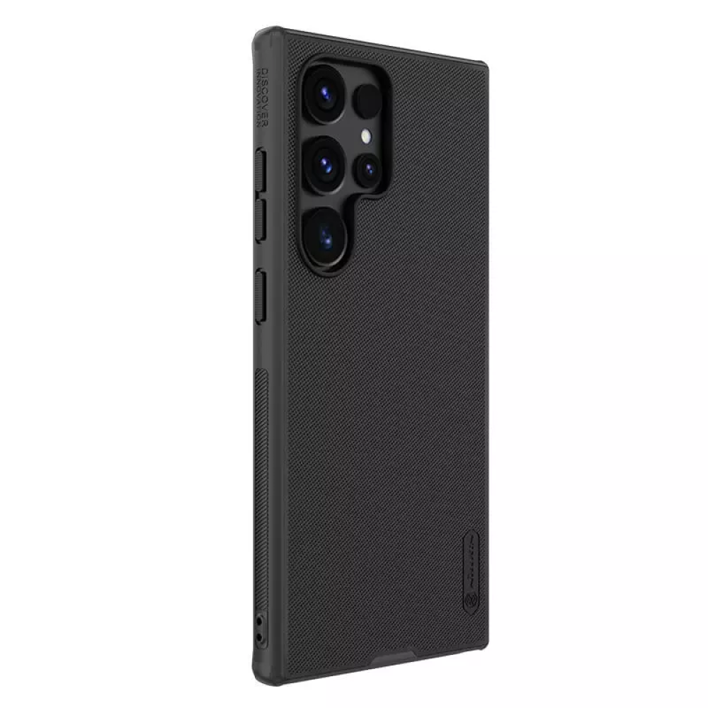 Ανθεκτική Σκληρή Θήκη - Samsung Galaxy S24 Ultra - Nillkin Super Frosted Shield Pro - Black (6902048272699)