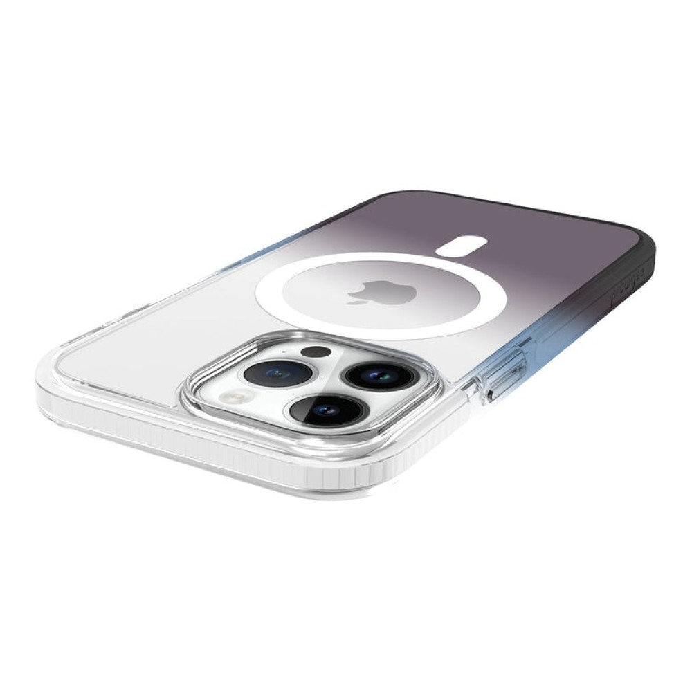 Θήκη iPhone 15 Pro Max Prodigee Safetee Flow + Mag Ανθεκτική Ημιδιάφανη με MagSafe - Night (IPH15P-6.7-FLWM-NGT)