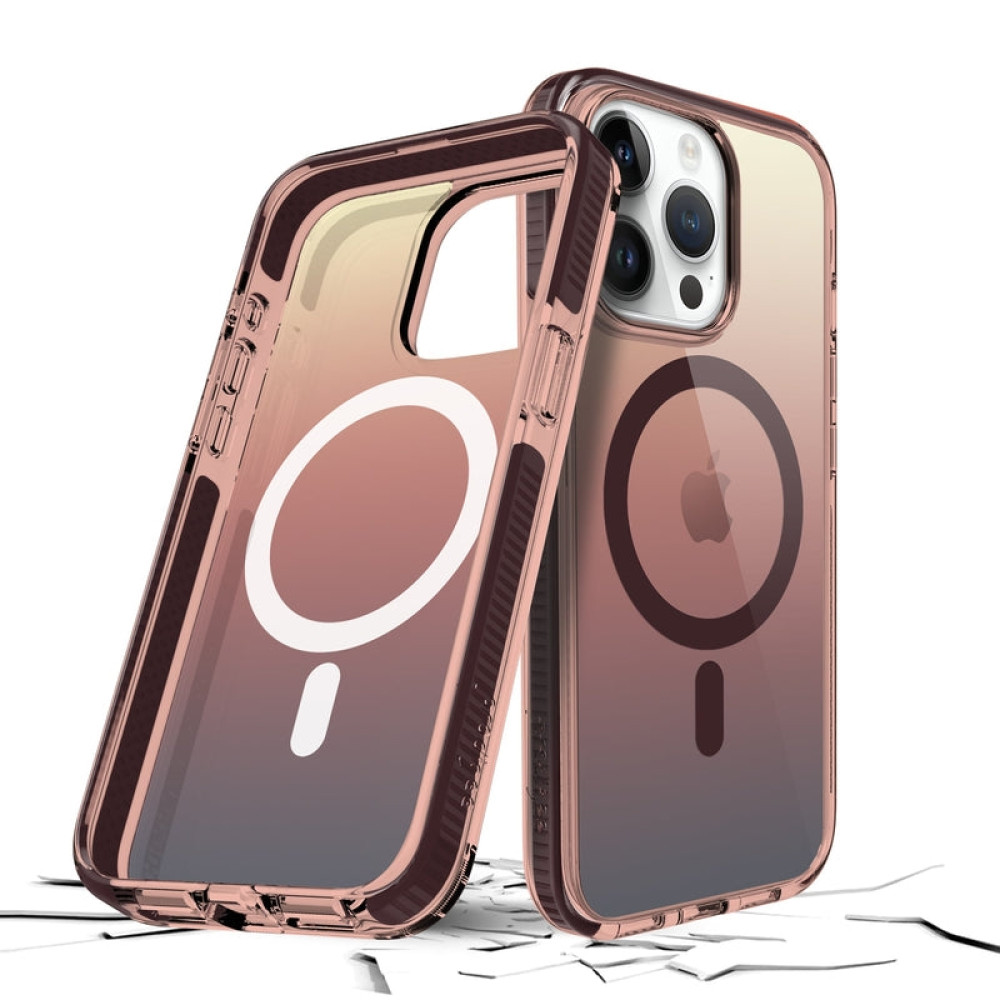 Θήκη iPhone 15 Pro Max Prodigee Safetee Flow + Mag Ανθεκτική Ημιδιάφανη με MagSafe - Desert (IPH15P-6.7-FLWM-DSRT)