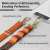 SwitchEasy MagEasy Sling Strap & Strap Card 20mm - Αποσπώμενο Λουράκι Λαιμού για Θήκες Κινητών iPhone - Orange (MPHIPH143OG23)