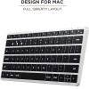 Satechi Slim X1 Bluetooth Backlit Keyboard για Mac - Ασύρματο Bluetooth Πληκτρολόγιο Αλουμινίου με Οπίσθιο Φωτισμό - Αγγλικό US - Silver (ST-BTSX1S)