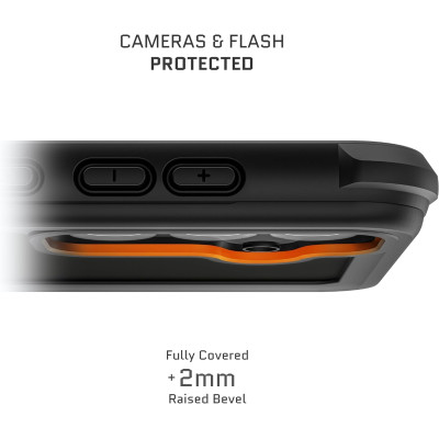 Ανθεκτική Αδιάβροχη Θήκη με Περιστρεφόμενο Κλιπ Ζώνης - Samsung Galaxy S24 Plus - Ghostek Nautical 4 - Black (GHOCAS3722)