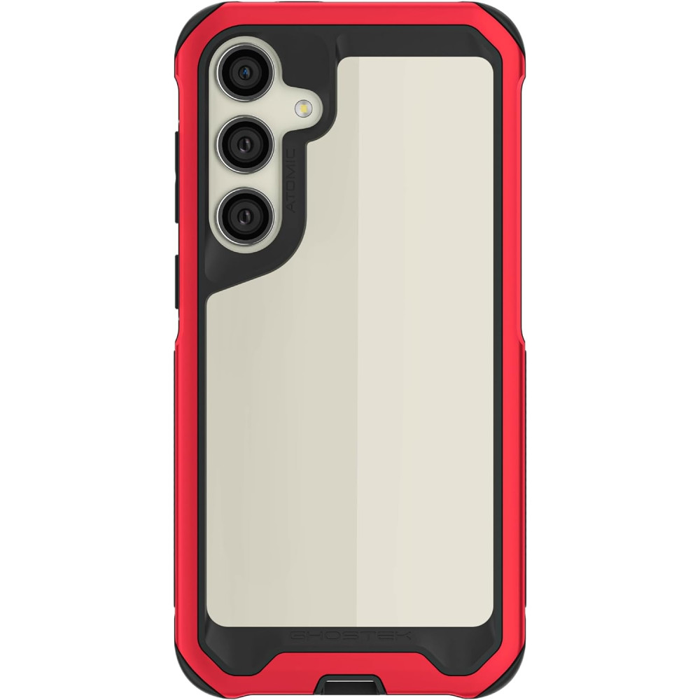 Διάφανη Ανθεκτική Θήκη - Samsung Galaxy S24 Plus - Ghostek Atomic Slim 4 - Red (GHOCAS3693)