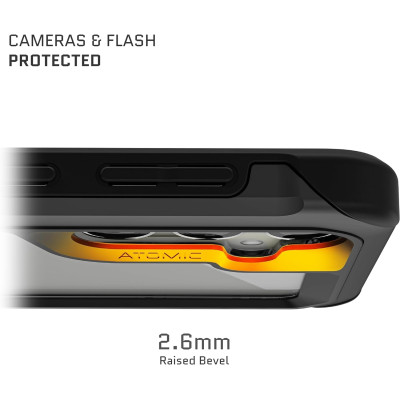 Διάφανη Ανθεκτική Θήκη - Samsung Galaxy S24 - Ghostek Atomic Slim 4 - Black (GHOCAS3680)