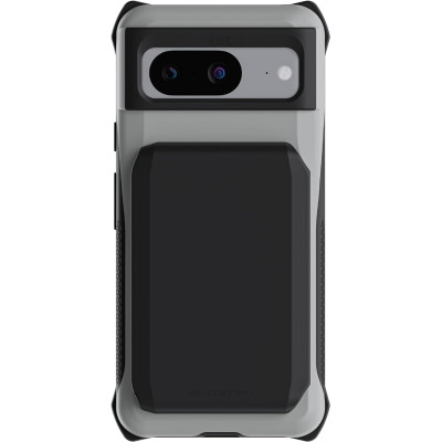 Ghostek Exec 6 - Ανθεκτική MagSafe Θήκη - Πορτοφόλι Google Pixel 8 - Grey (GHOCAS3625)