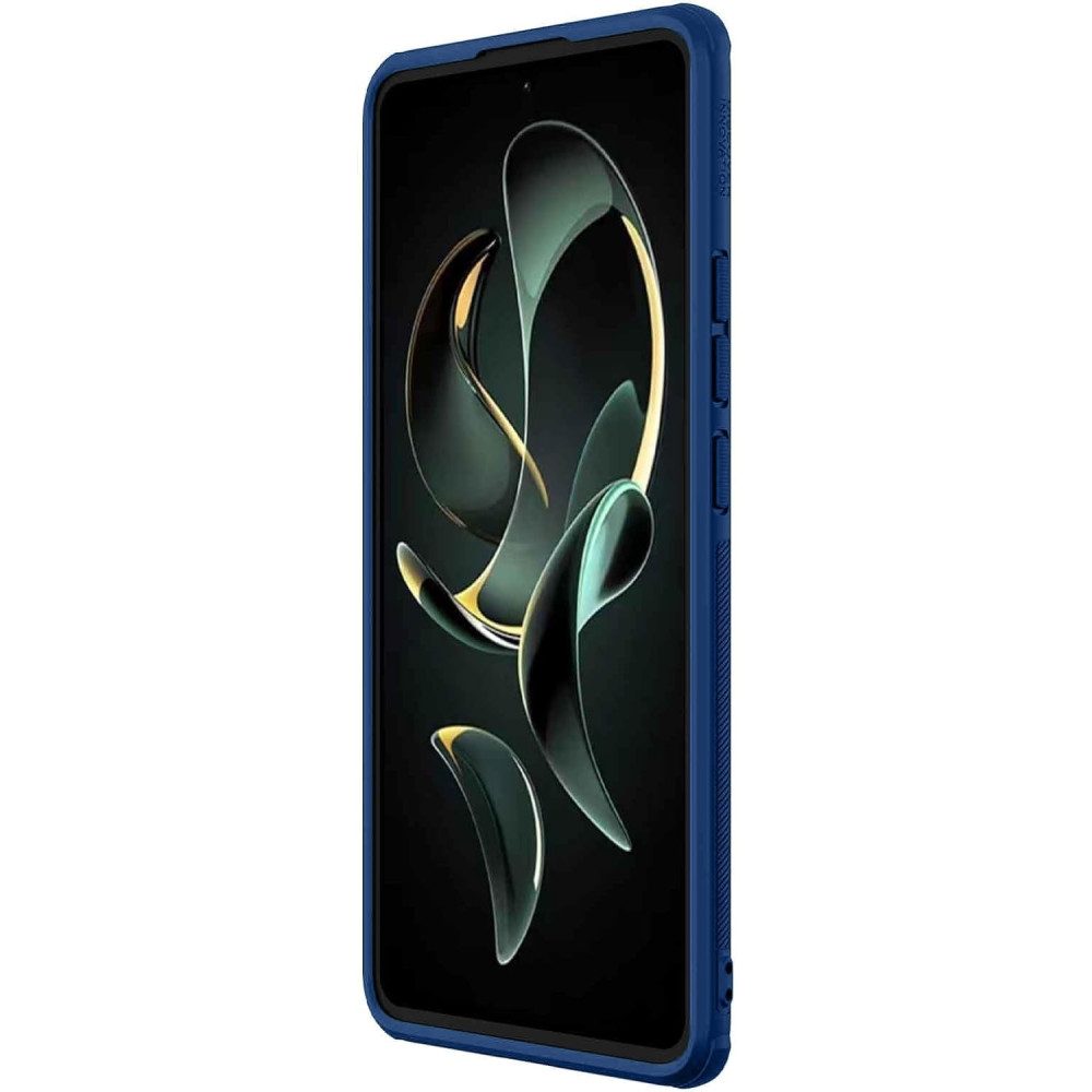 Nillkin Super Frosted Shield Pro - Σκληρή Ανθεκτική Θήκη - Xiaomi 13T / 13T Pro - Blue (6902048270527)