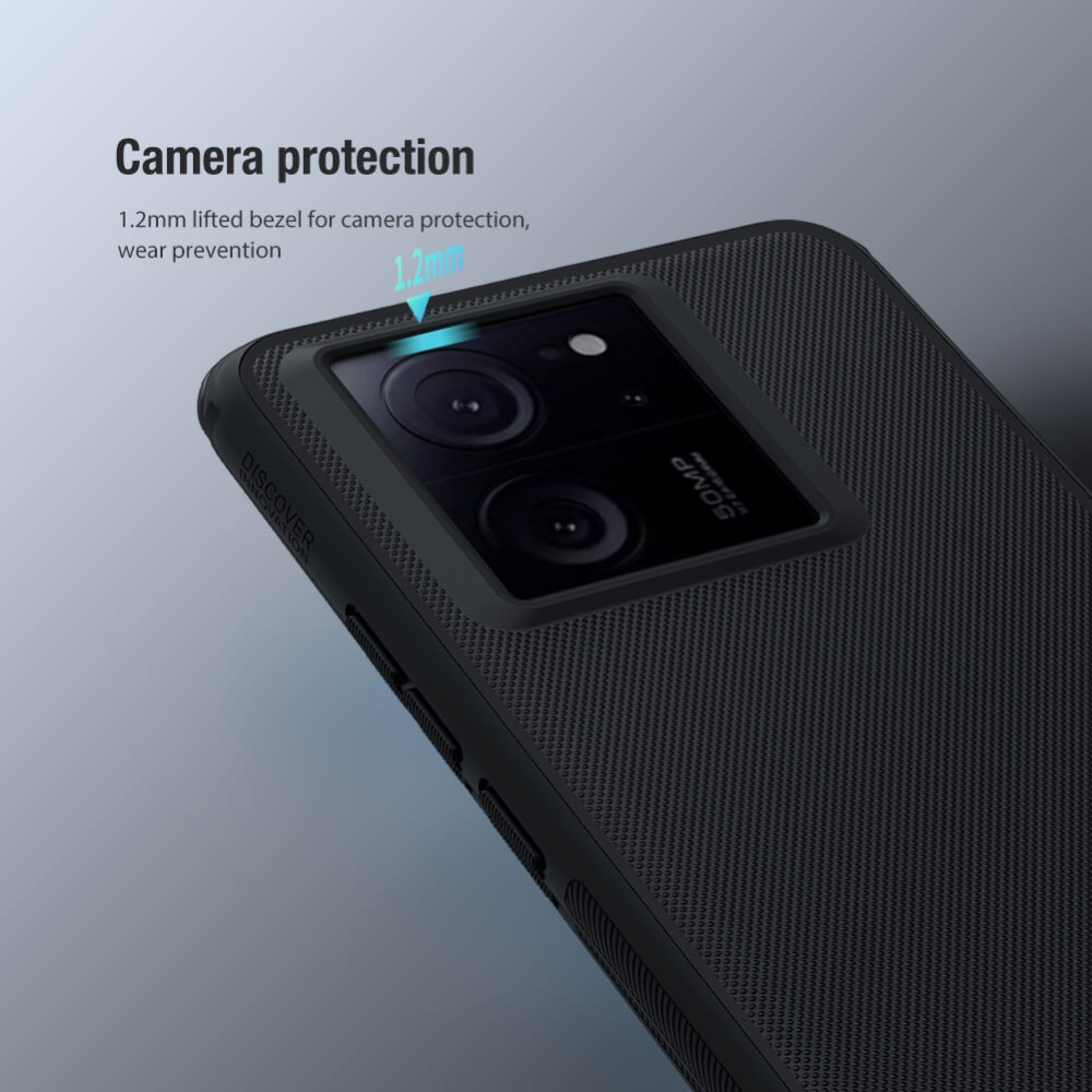 Nillkin Super Frosted Shield Pro - Σκληρή Ανθεκτική Θήκη - Xiaomi 13T / 13T Pro - Black (6902048270510)