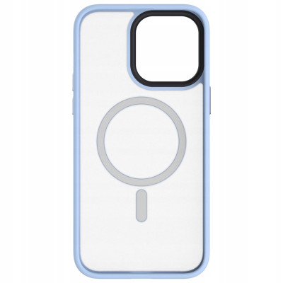 Spacecase Hybrid MagSafe - Σκληρή Ημιδιάφανη Θήκη MagSafe - Apple iPhone 14 Pro Max - Baby Blue (5905719103101)