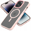 Spacecase Hybrid MagSafe - Σκληρή Ημιδιάφανη Θήκη MagSafe - Apple iPhone 14 Pro Max - Pink (5905719103095)