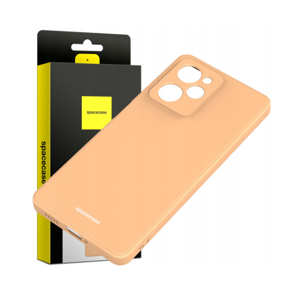 Spacecase Silicone Case - Θήκη Σιλικόνης Xiaomi Poco X5 Pro - Orange (5905123475276)