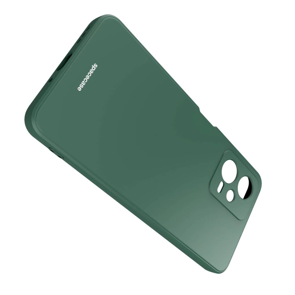 Spacecase Silicone Case - Θήκη Σιλικόνης Xiaomi Redmi Note 12 5G / Poco X5 - Dark Green (5905123475337)
