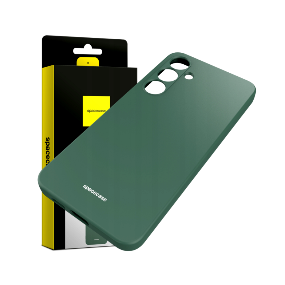 Θήκη Σιλικόνης - Samsung Galaxy S24 Plus - Spacecase Silicone Case - Dark Green (5905719106591)