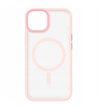 Spacecase Hybrid MagSafe - Σκληρή Ημιδιάφανη Θήκη MagSafe - Apple iPhone 14 - Pink (5905719102975)