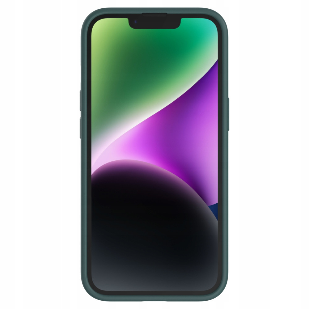 Spacecase Hybrid MagSafe - Σκληρή Ημιδιάφανη Θήκη MagSafe - Apple iPhone 14 - Dark Green (5905719102951)