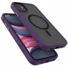 Spacecase Hybrid MagSafe - Σκληρή Ημιδιάφανη Θήκη MagSafe - Apple iPhone 11 - Purple (5905719103347)