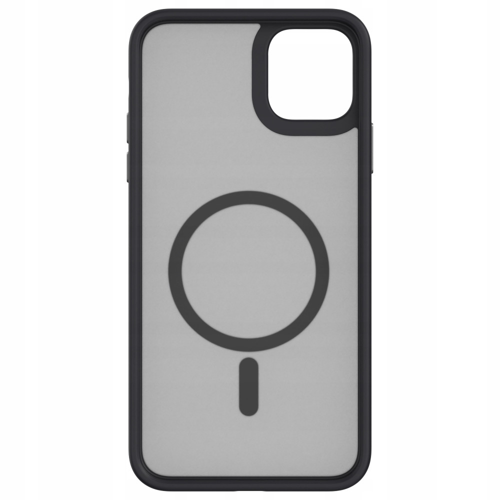 Spacecase Hybrid MagSafe - Σκληρή Ημιδιάφανη Θήκη MagSafe - Apple iPhone 11 Pro Max - Black (5905719103361)