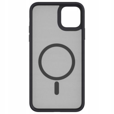 Spacecase Hybrid MagSafe - Σκληρή Ημιδιάφανη Θήκη MagSafe - Apple iPhone 11 Pro Max - Black (5905719103361)