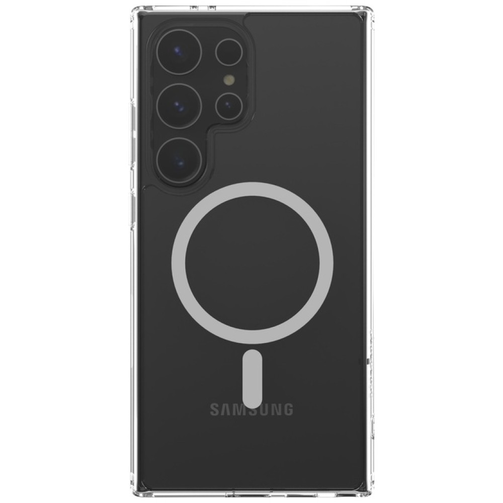 Σκληρή Διάφανη Θήκη MagSafe - Samsung Galaxy S24 Ultra - Spacecase Clear MagSafe - Transparent (5905719107161)