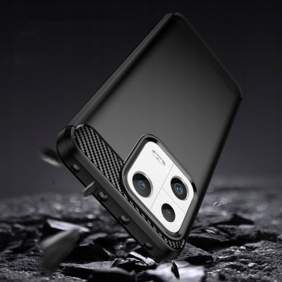 Spacecase Carbon - Θήκη Σιλικόνης - Xiaomi 13 - Black (5905123475771)