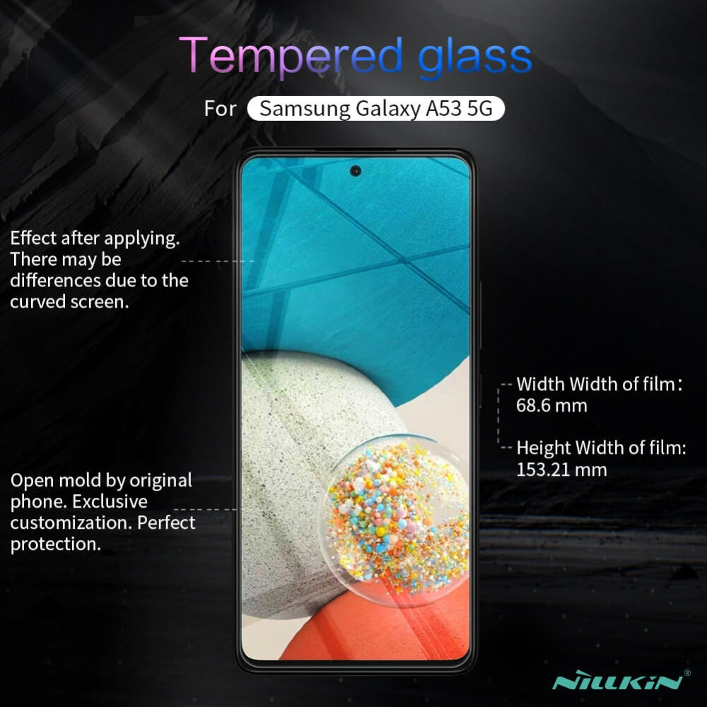 Nillkin Amazing H Tempered Glass - Αντιχαρακτικό Γυαλί Οθόνης - Samsung Galaxy A53 5G - 0.33mm - Clear (6902048239111)