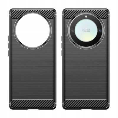 Spacecase Carbon - Θήκη Σιλικόνης - Honor Magic5 Lite - Black (5905719072384)