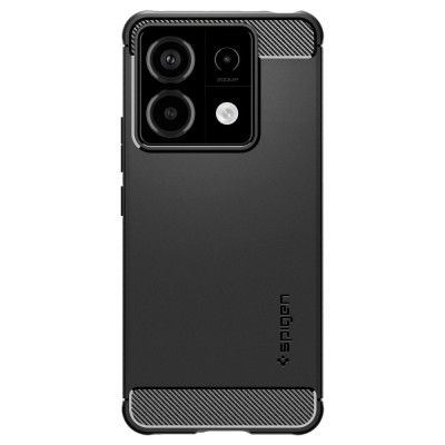 Ανθεκτική Θήκη Σιλικόνης - Xiaomi Redmi Note 13 Pro 5G / Poco X6 - Spigen Rugged Armor - Matte Black (ACS07254)