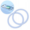 Joyroom JR-MAG-M3 Universal Metal Magnetic Ring - Αυτοκόλλητος Μεταλλικός Μαγνητικός Δακτύλιος MagSafe - 2 Τεμάχια - Blue (6941237199577)