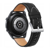Spacecase Leather Strap - Universal Δερμάτινο Λουράκι για Smartwatches (22mm) - Black (5903943243808)