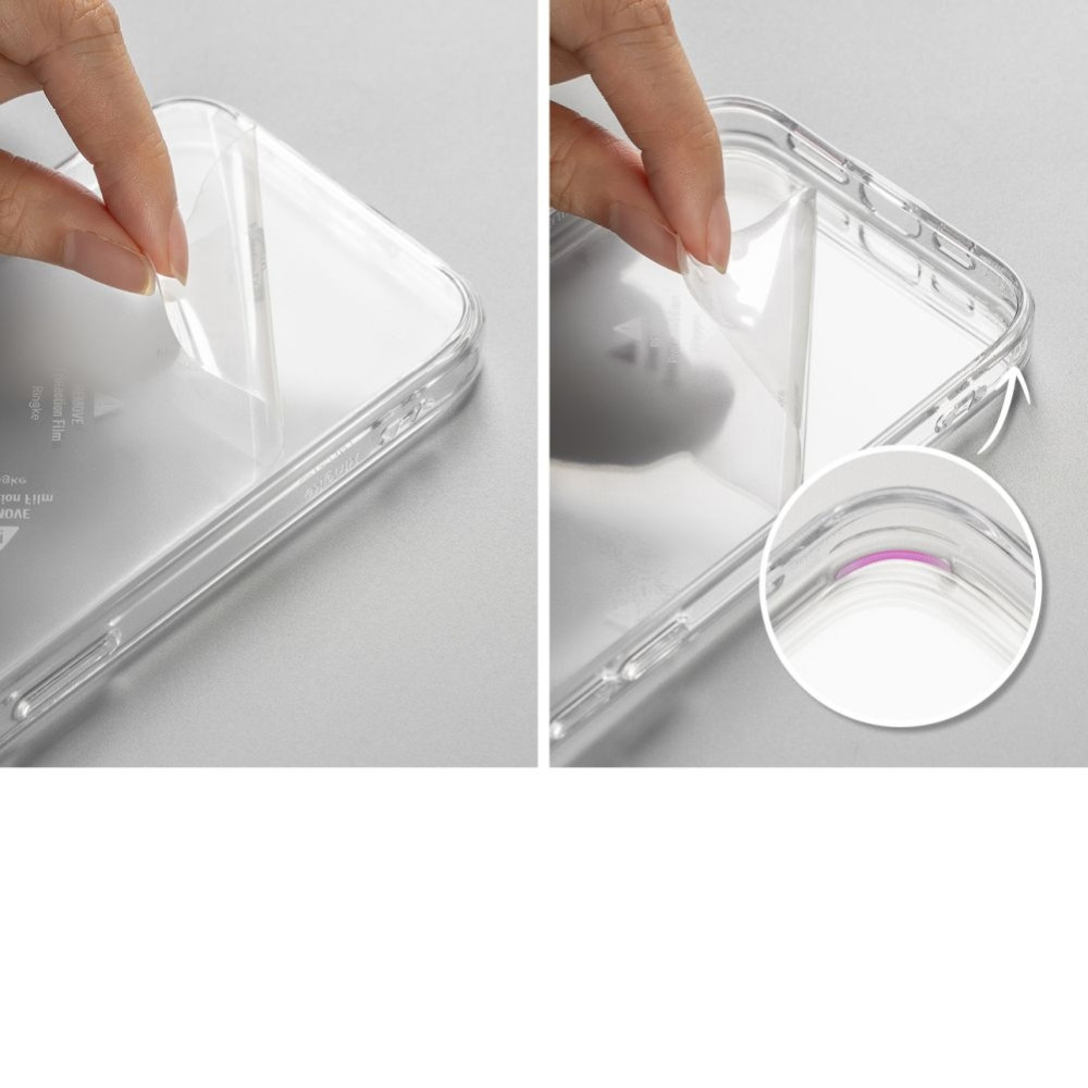 Σκληρή Θήκη με TPU Bumper - Samsung Galaxy A55 - Ringke Fusion - Matte Clear (8809961784736)