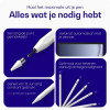 Buddi Flow Universal Active Stylus Pen - Μαγνητική Ψηφιακή Γραφίδα Αφής για Smartphone / Tablet - White - 5 Έτη Εγγύηση (8719246437816)