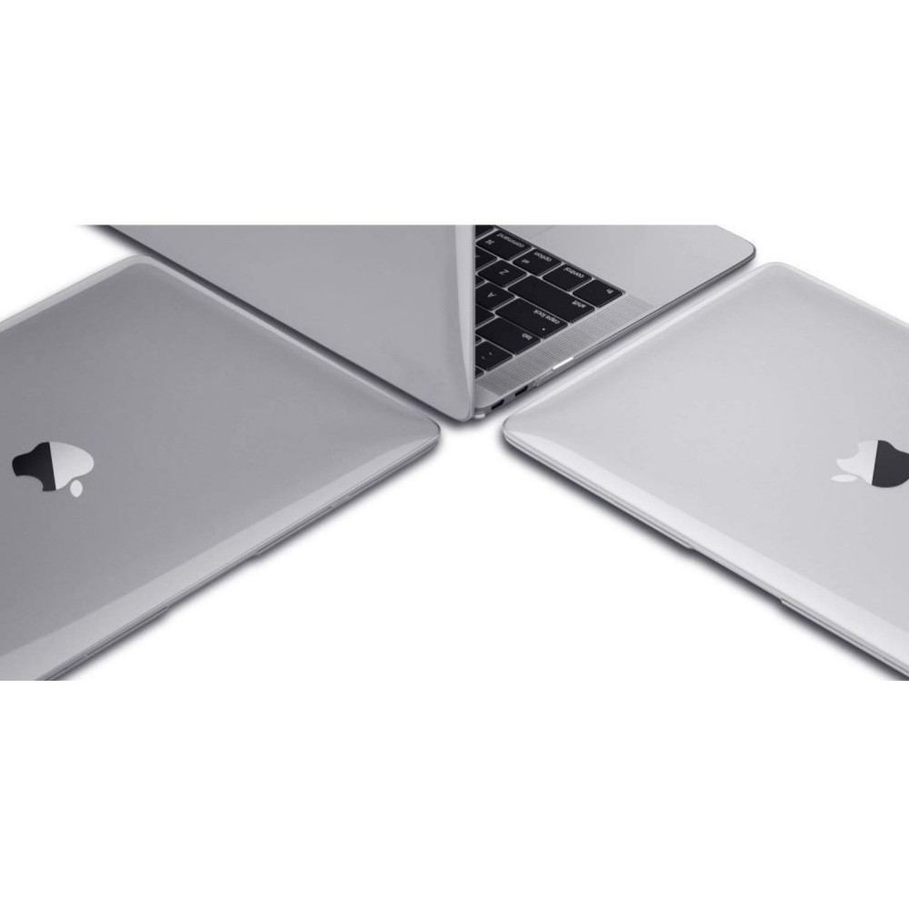 Tech-Protect SmartShell Ανθεκτική Σκληρή Θήκη - Apple Macbook Air 13" 2020 / 2018 - Crystal Clear (5906735411065)