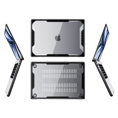 Ανθεκτική Διάφανη Θήκη - Apple MacBook Air 15" M4 2025 / M3 2024 / M2 2023 - Supcase Unicorn Beetle - Black (843439137318)