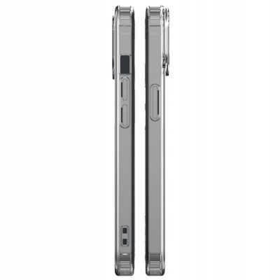 Spacecase Clear MagSafe - Σκληρή Διάφανη Θήκη MagSafe - Apple iPhone 15 Plus - Transparent (5905719103286)
