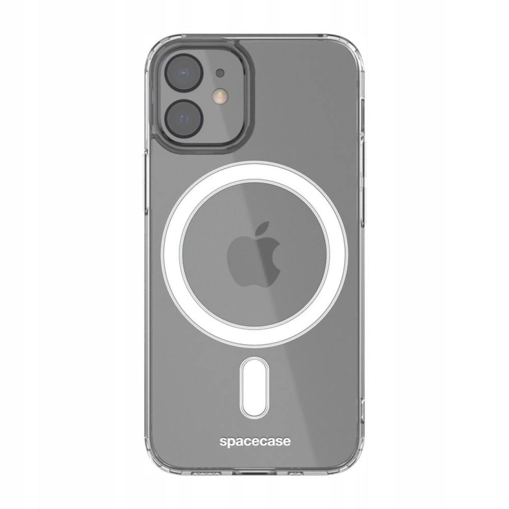 Spacecase Clear MagSafe - Σκληρή Διάφανη Θήκη MagSafe - Apple iPhone 12 mini - Transparent (5903943225460)
