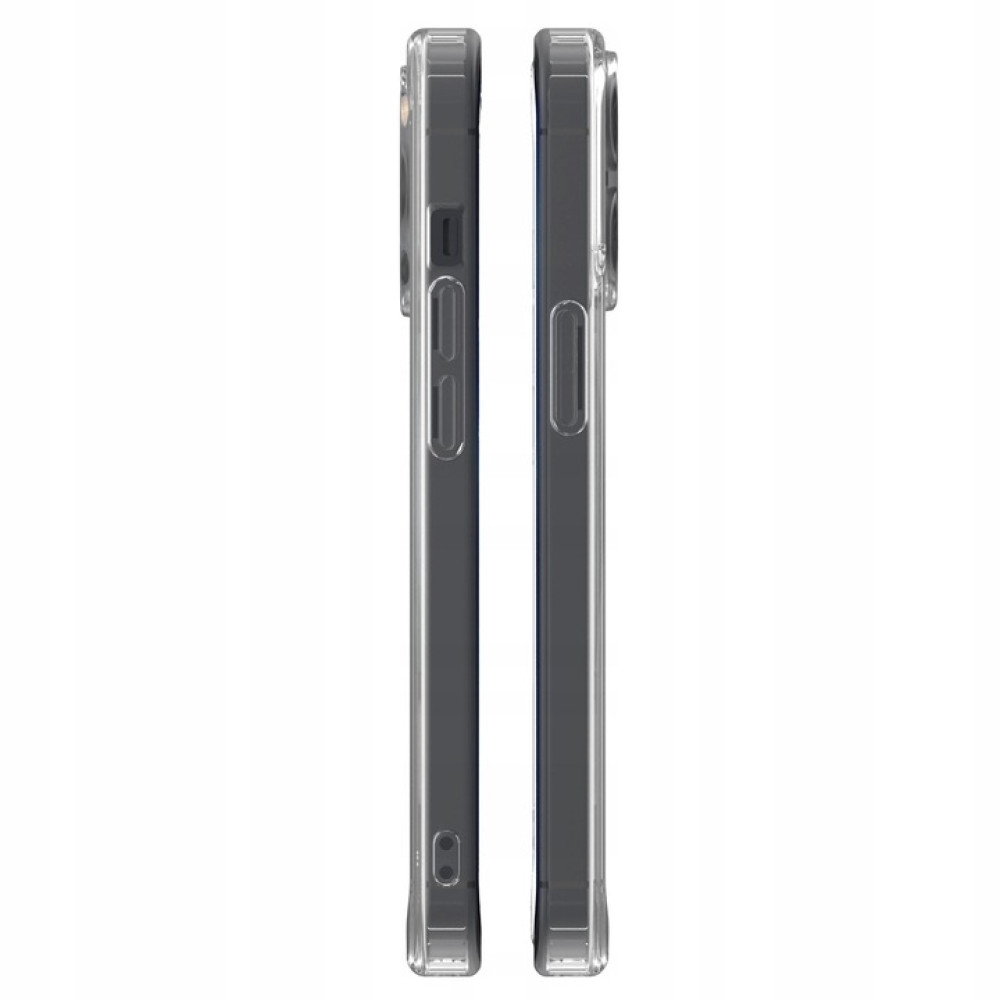 Spacecase Clear MagSafe - Σκληρή Διάφανη Θήκη MagSafe - Apple iPhone 12 / 12 Pro - Transparent (5903943225484)