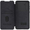 Nillkin Qin Pro Leather Case - Flip Θήκη Πορτοφόλι με Κάλυμμα για την Κάμερα - Samsung Galaxy S23 FE - Black (6902048268029)