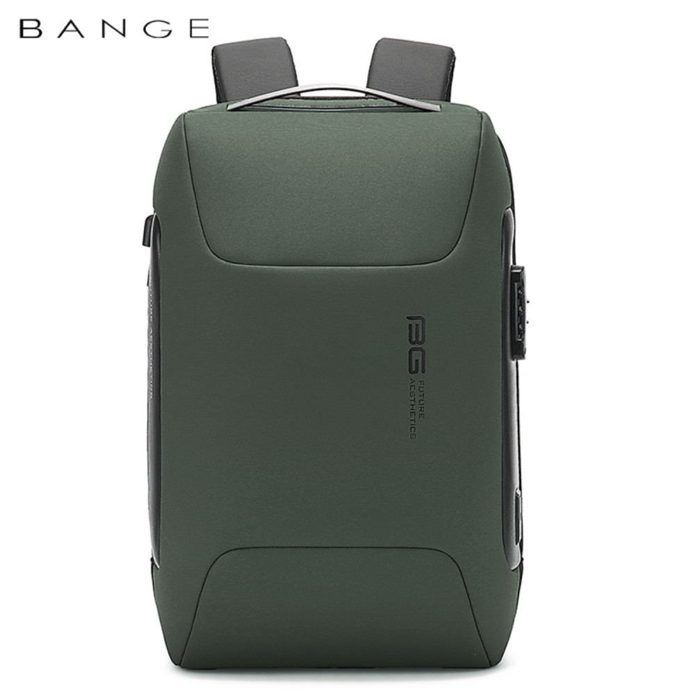 Bange 7216 - Σακίδιο / Τσάντα Πλάτης & Μεταφοράς Laptop έως 15.6" με Κλειδαριά TSA - 23L - Green