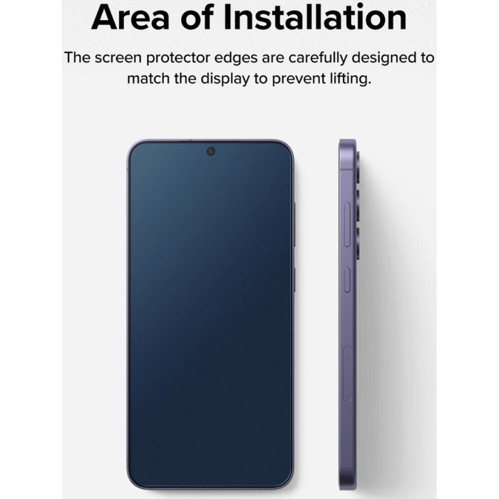 Αντιχαρακτικό Γυαλί Προστασίας Απορρήτου Οθόνης - Samsung Galaxy S24 - Ringke Easy Slide Privacy Tempered Glass - 2 Τεμάχια (8809961783050)