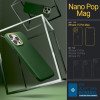 Θήκη Apple iPhone 15 Pro Max - Caseology Nano Pop Mag Ανθεκτική MagSafe Σιλικόνης - Avo Green (ACS06619)