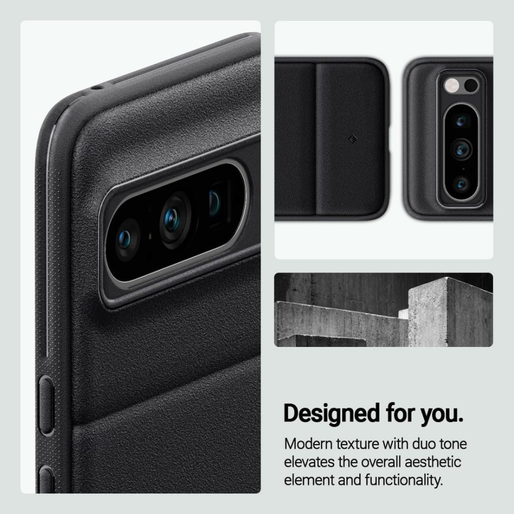Caseology Athlex - Ανθεκτική Θήκη Σιλικόνης - Google Pixel 8 Pro - Active Black (ACS06334)