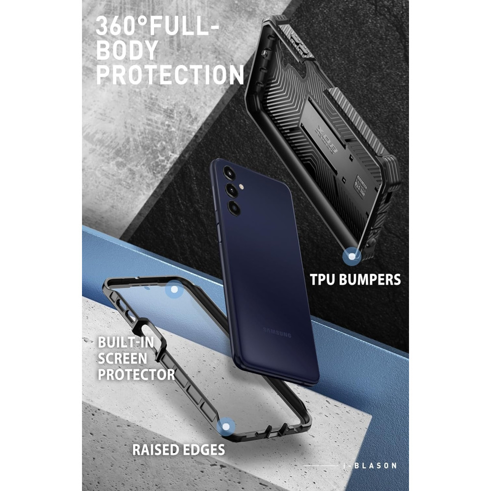 Ανθεκτική Θήκη - Samsung Galaxy A15 - Supcase i-Blason Armorbox - Black (843439139619)