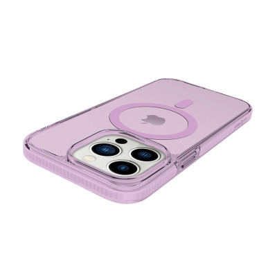 Prodigee Safetee Neo + Mag - Σκληρή Ανθεκτική Ημιδιάφανη Θήκη MagSafe - Apple iPhone 14 Pro - Lilac (IPH14P-6.1-NEOM-LILA)