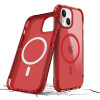 Prodigee Safetee Neo + Mag - Σκληρή Ανθεκτική Ημιδιάφανη Θήκη MagSafe - Apple iPhone 15 - Ruby (IPH15-6.1-NEOM-RBY)