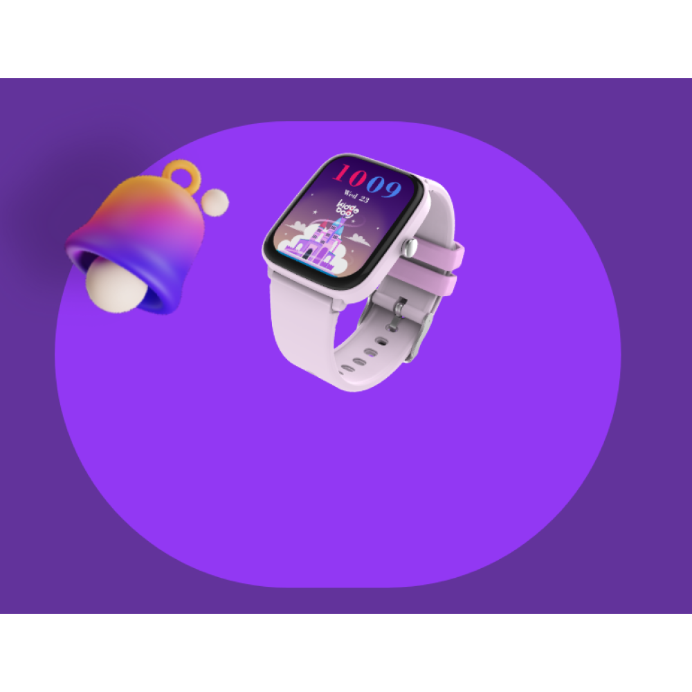 Kiddoboo Smartwatch 2.0 - Ψηφιακό Παιδικό Smartwatch - Lilac (KB019C2LIL)