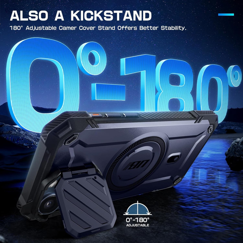 Θήκη Apple iPhone 15 Pro Max - Supcase Unicorn Beetle XT Mag Ανθεκτική MagSafe με Μεταλλικό Κάλυμμα για την Κάμερα - Mountain (843439137189)